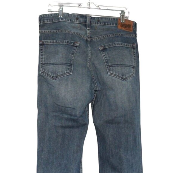 Levi's Authentic Signature Vintage Straight Jeans See Measurements Med Wash - Picture 6 of 8